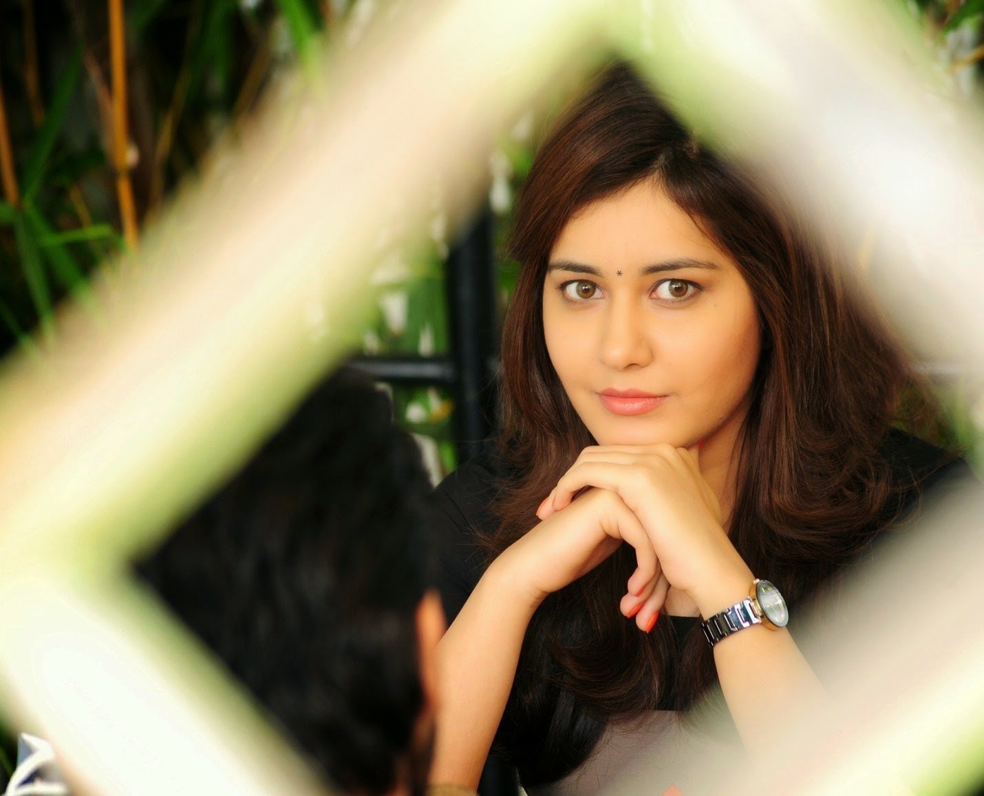 Glamorous Indian Girl Rashi Khanna Beautiful Sad Looking Face ...