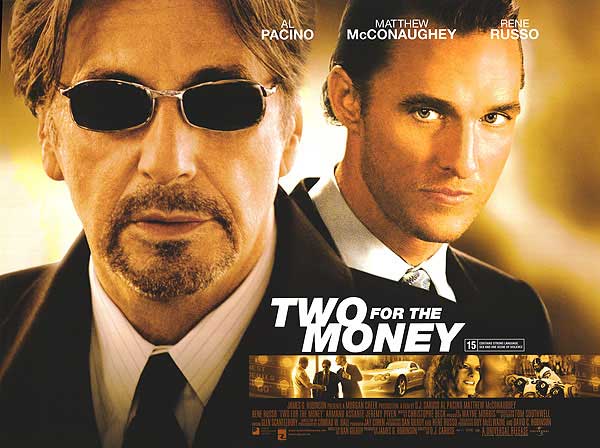 F This Movie!: Reserved Seating Goes All Pacino: TWO FOR THE MONEY