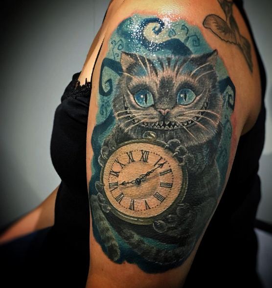 Alice In Wonderland Tattoos Alice In Wonderland Tattoos