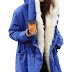 Long Sleeve Hooded Pockets Coats