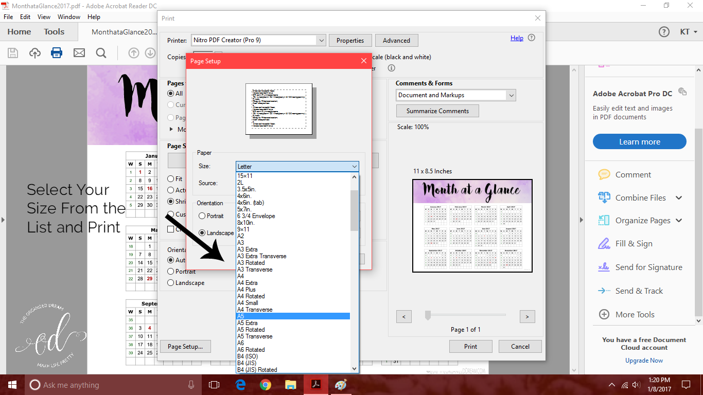 How To Resize Printables in 4 Easy Steps with Video Tutorial The