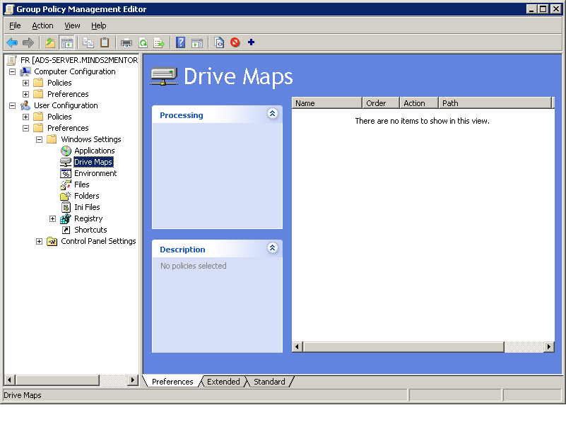 Gpo mapped drives scalekesil