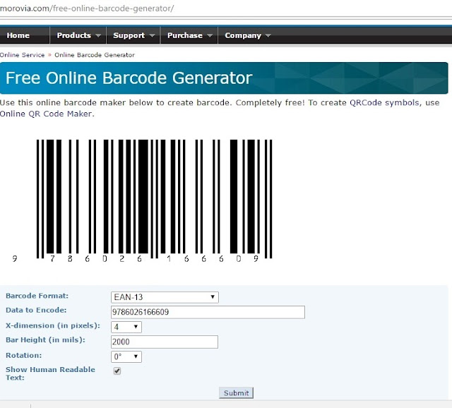 Cara Membuat Barcode Isbn Online | cara membuat barcode isbn buku tanpa software jasa Cara Membuat Barcode Isbn Online | cara membuat barcode isbn buku tanpa software jasa