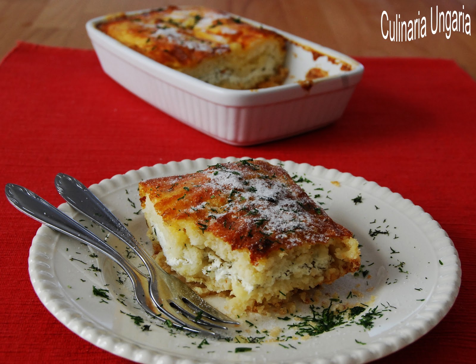 Culinaria Ungaria: Ungarischer Quark-Dill-Strudel (süß)