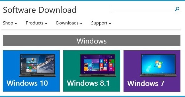 will windows let me download an iso file for windows 10