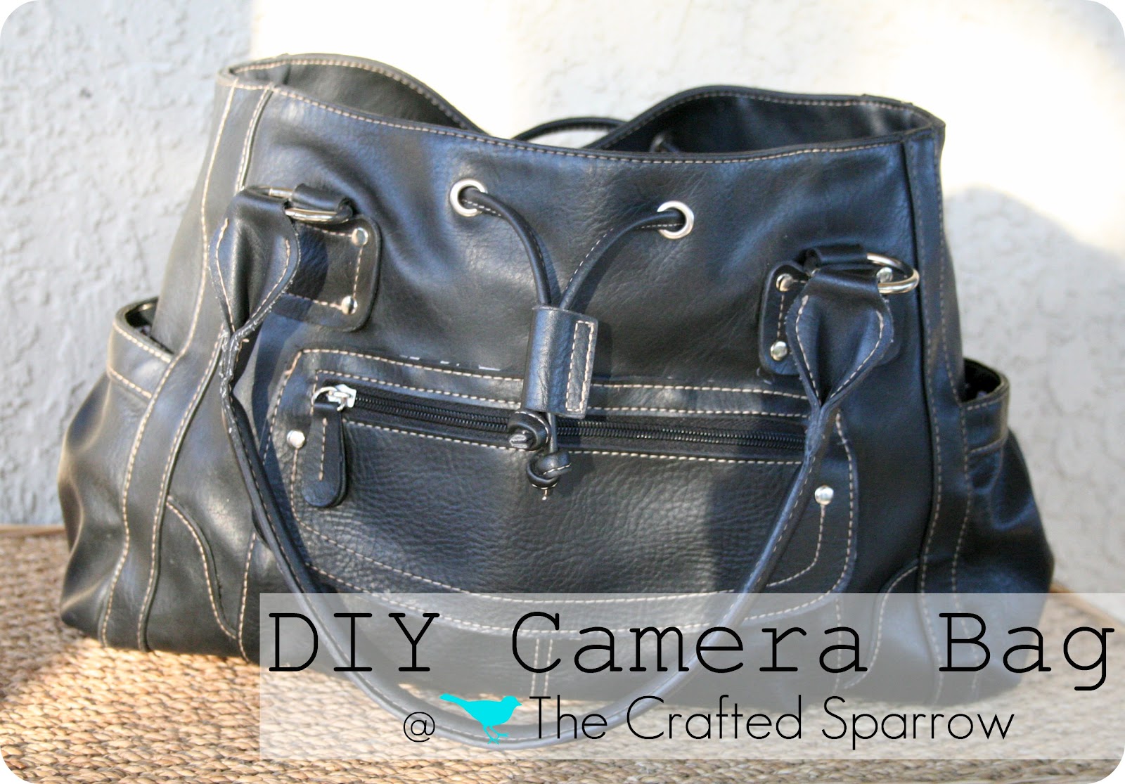 DIY Camera Bag Tutorial I made my OWN! The Crafted Sparrow