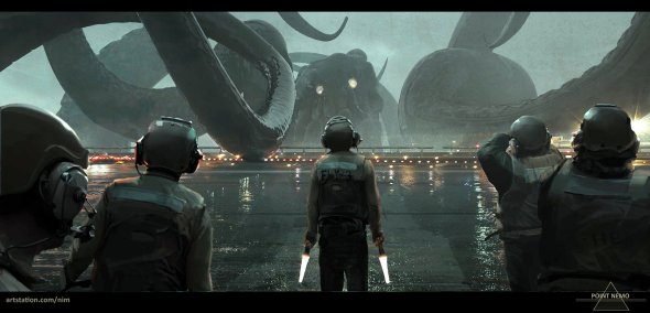 As sombrias ilustrações de fantasia, ficção científica e terror de Daria Rashev Daria Rashev artstation arte ilustrações fantasia ficção científica terror sombrio games