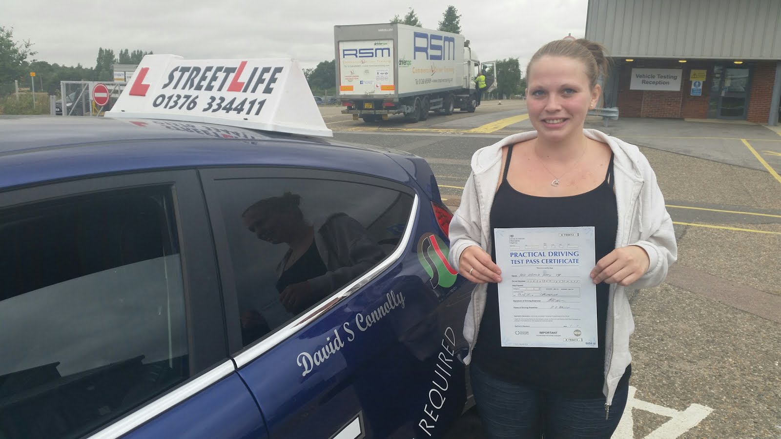 STREETLIFE DRIVING SCHOOL RECENT PASSES WELL DONE REBECCA TYE