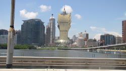 Macau skyline.