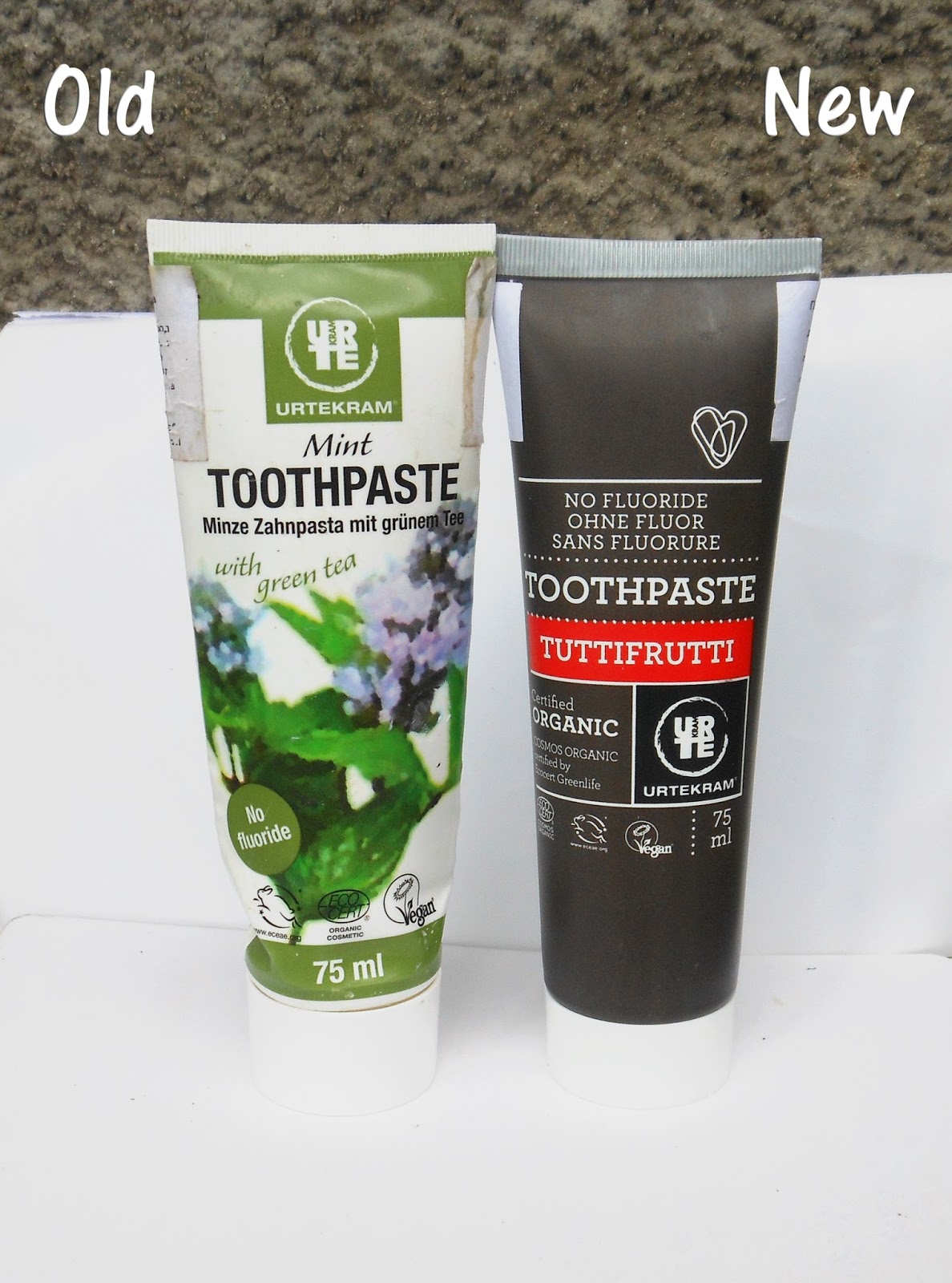 Сравнение Пасти за зъби Urtekram and Dr. Silver / Comparison Urtekram