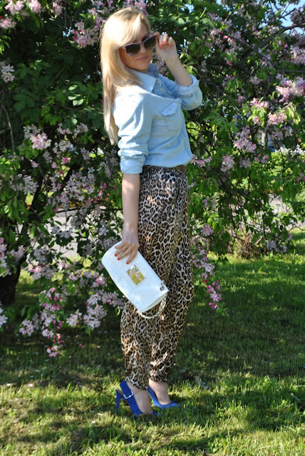 outfit pantaloni leopardati come abbinare i  pantaloni leopardati abbinamenti pantaloni leopardati how to wear leopard print pants how to combine leopard pants outfit aprile 2016 outfit primaverili spring outfit april outfit mariafelicia magno fashion blogger color block by felym fashion blogger italiane fashion blog italiani fashion blogger milano blogger italiane blogger italiane di moda blog di moda italiani ragazze bionde blonde hair blondie blonde girl fashion bloggers italy italian fashion bloggers influencer italiane italian influencer