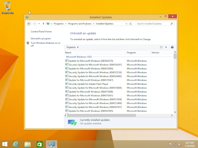 Windows 8.1 Pro Vl 3  janeiro de 2020 ativado