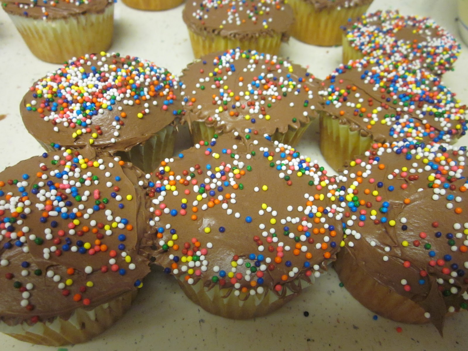 Pintresting Challenge: Graduation cupcakes