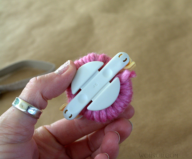 WobiSobi Coach, Pom Pom Bag Charm DIY.