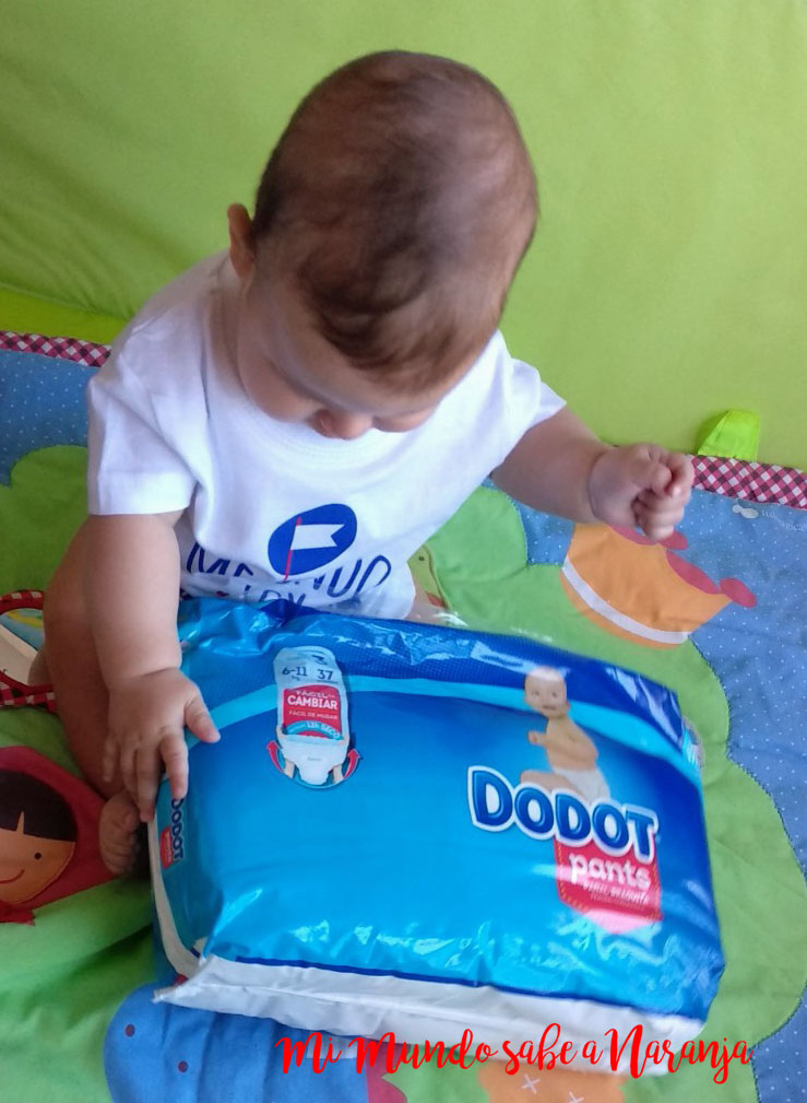 pañales dodot naranja