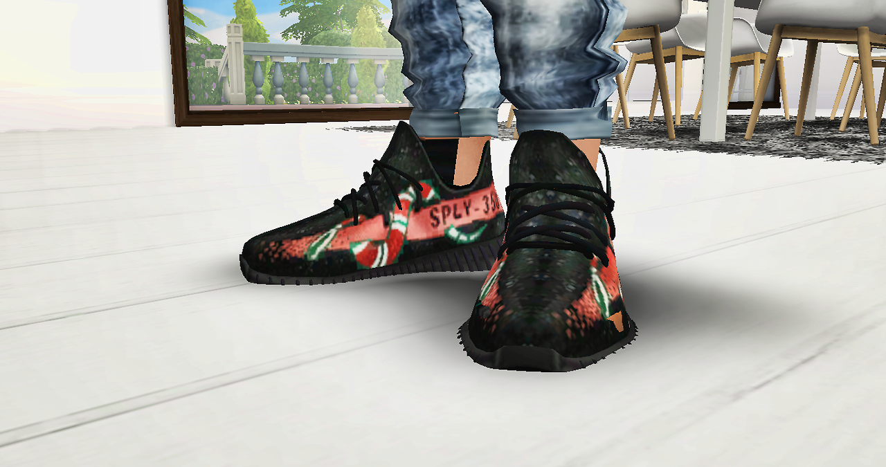 The Black Simmer: Male Shoe Pack by DiversedKing