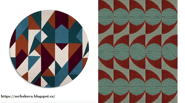 Модная тенденция в интерьере - ковры с геометрическим узором