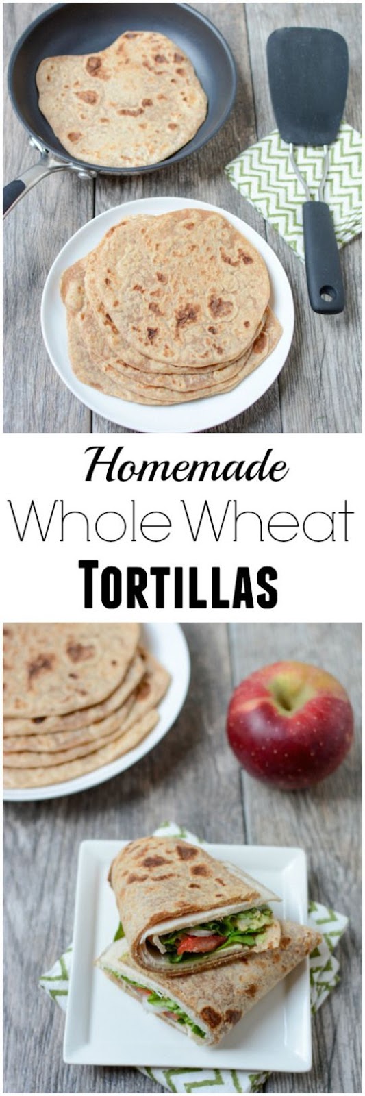 Homemade Whole Wheat Tortillas Foodandcake789
