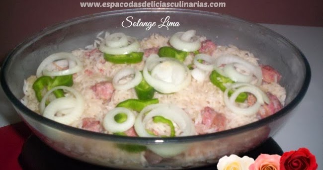Arroz com linguiça toscana na pressão - Espaço das ... image of Arroz com linguiça toscana na pressão - Espaço das ...