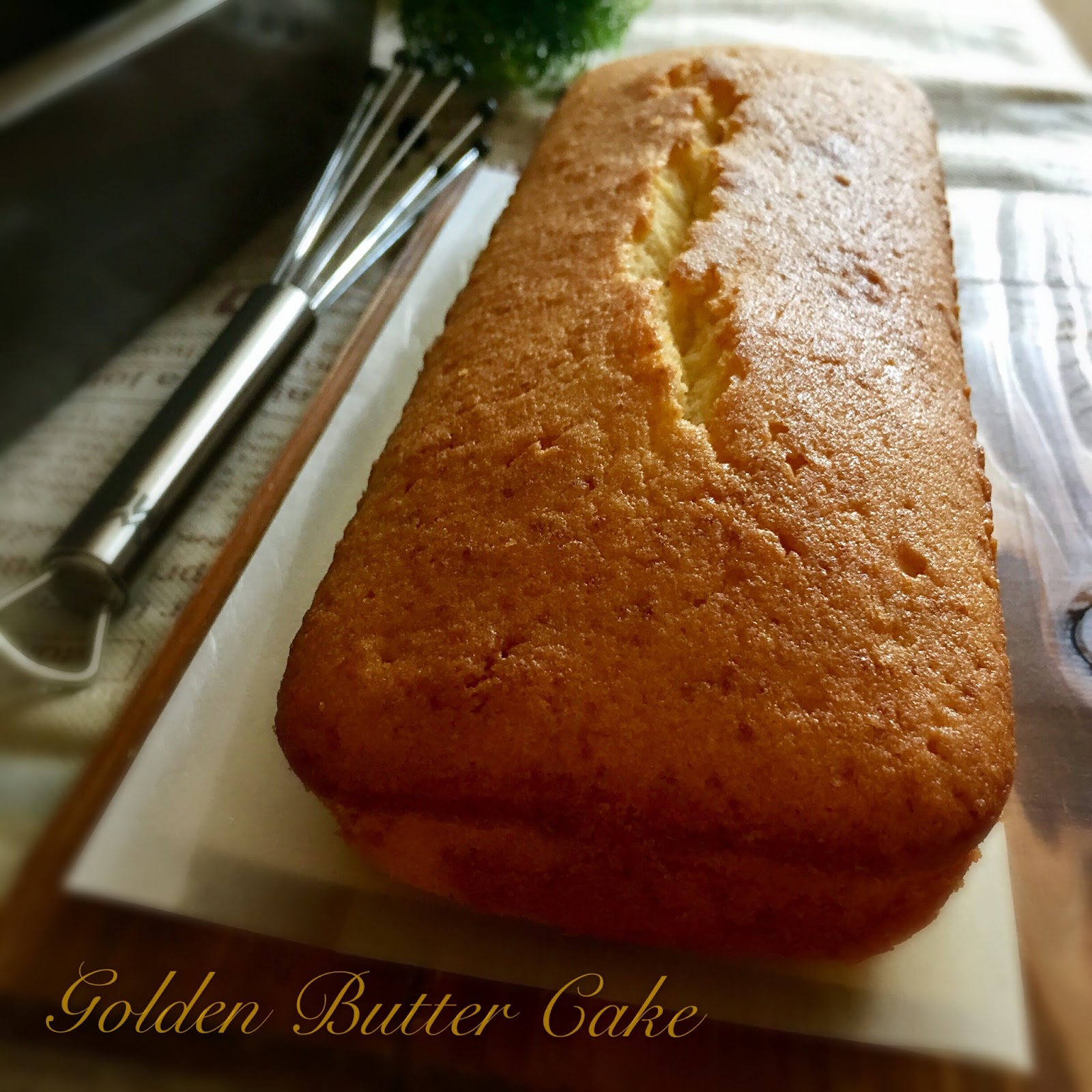 My Mind Patch Golden Butter Cake 黄澄澄牛油蛋糕