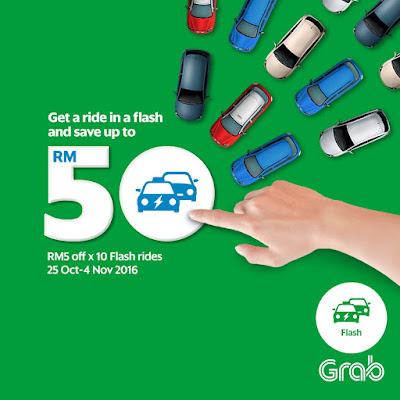 Grab Malaysia Rides Flash GrabCar Budget Taxi