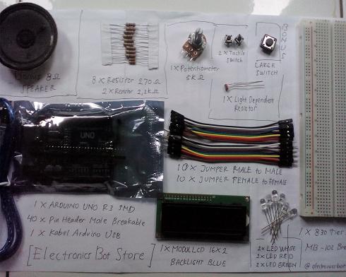 [ Product ] Arduino Uno R3 Kit Basic Understanding Mikrokontroller ...