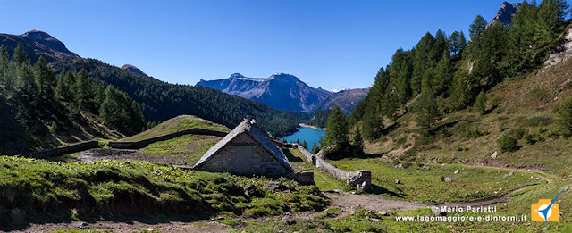 Canaleccio, stalle e lago di Devero Canaleccio, stalle e lago di Devero