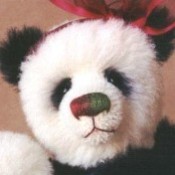 Ha Lee, the Christmas panda (adopted)