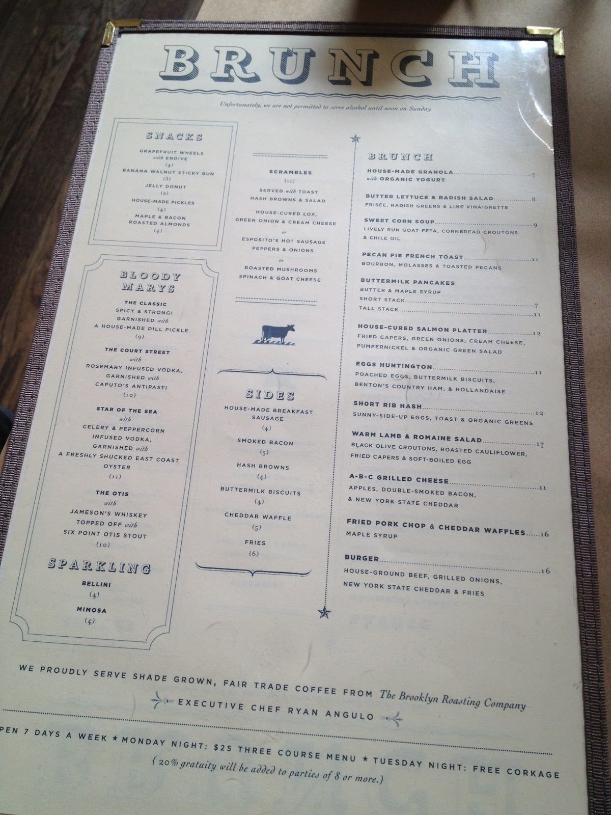 Buttermilk Channel Brunch