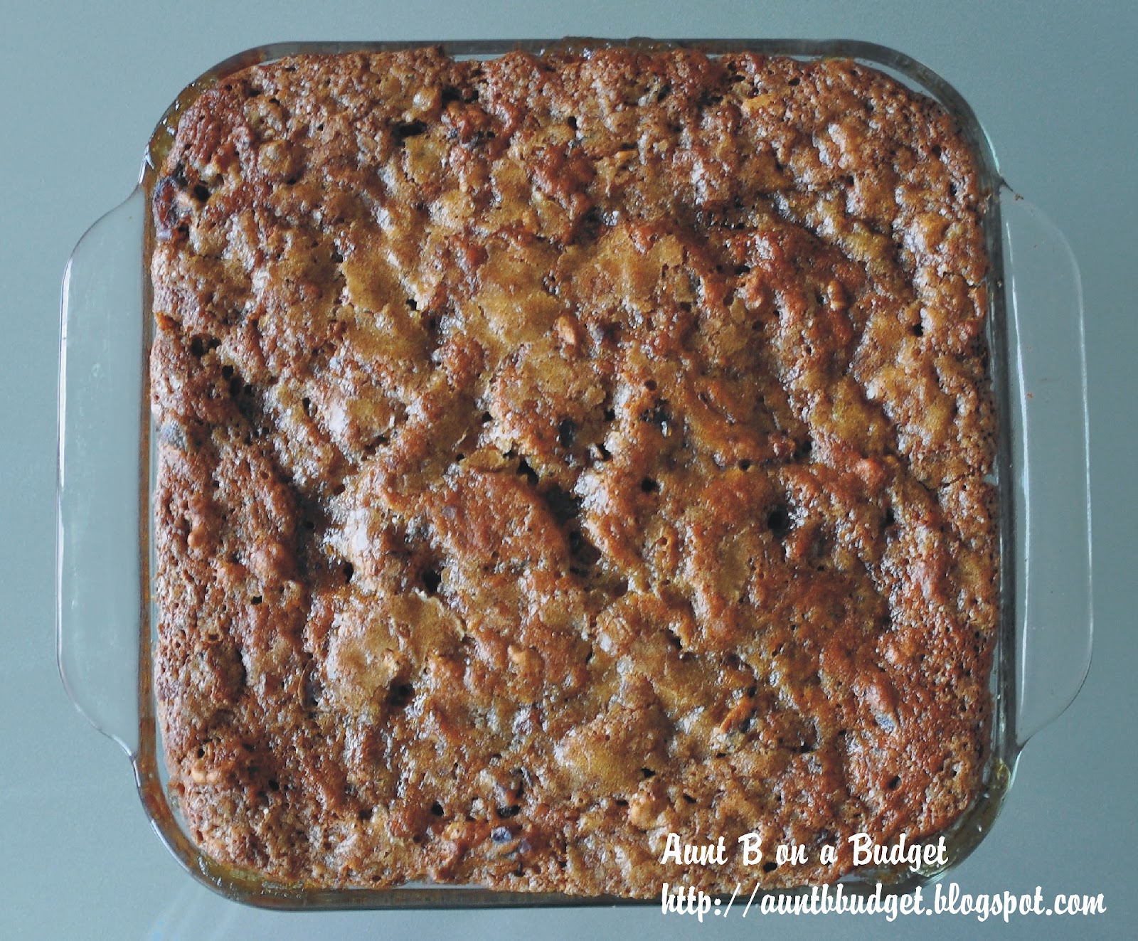 BethAnne on a Budget Date and Nut Pudding Cake