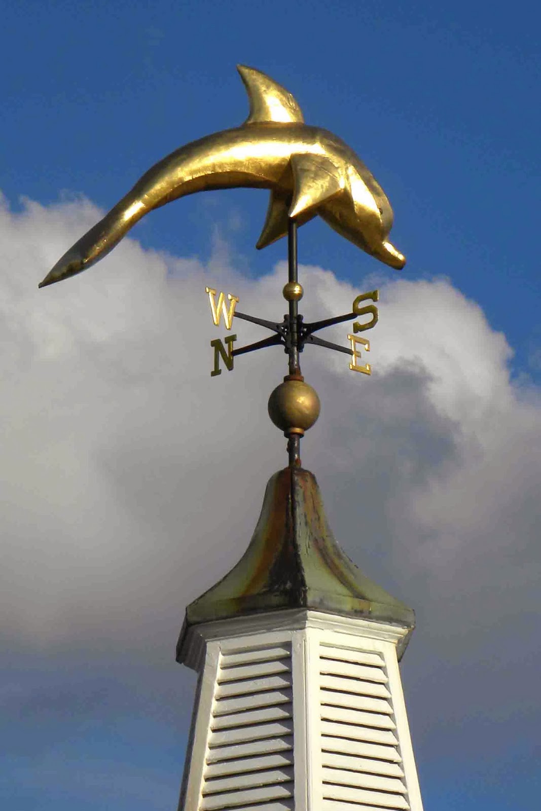 Nutfield Genealogy Weathervane Wednesday A Leaping Dolphin