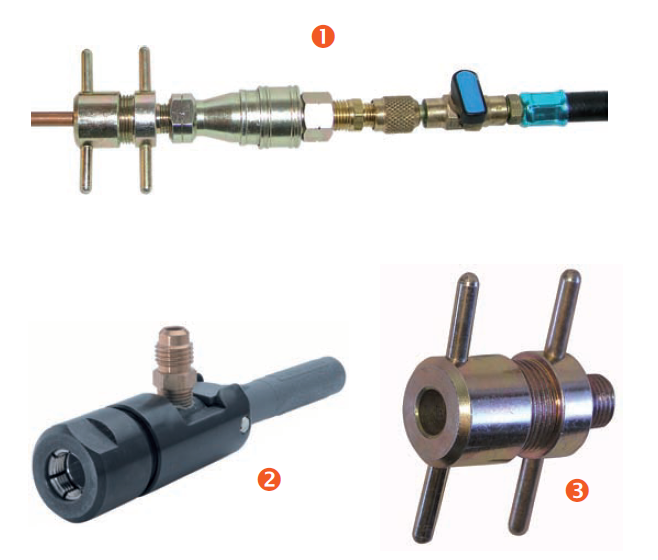 REFRIGERATION TOOLS AND EQUIPMENT Quick couplers ‘Hansen’