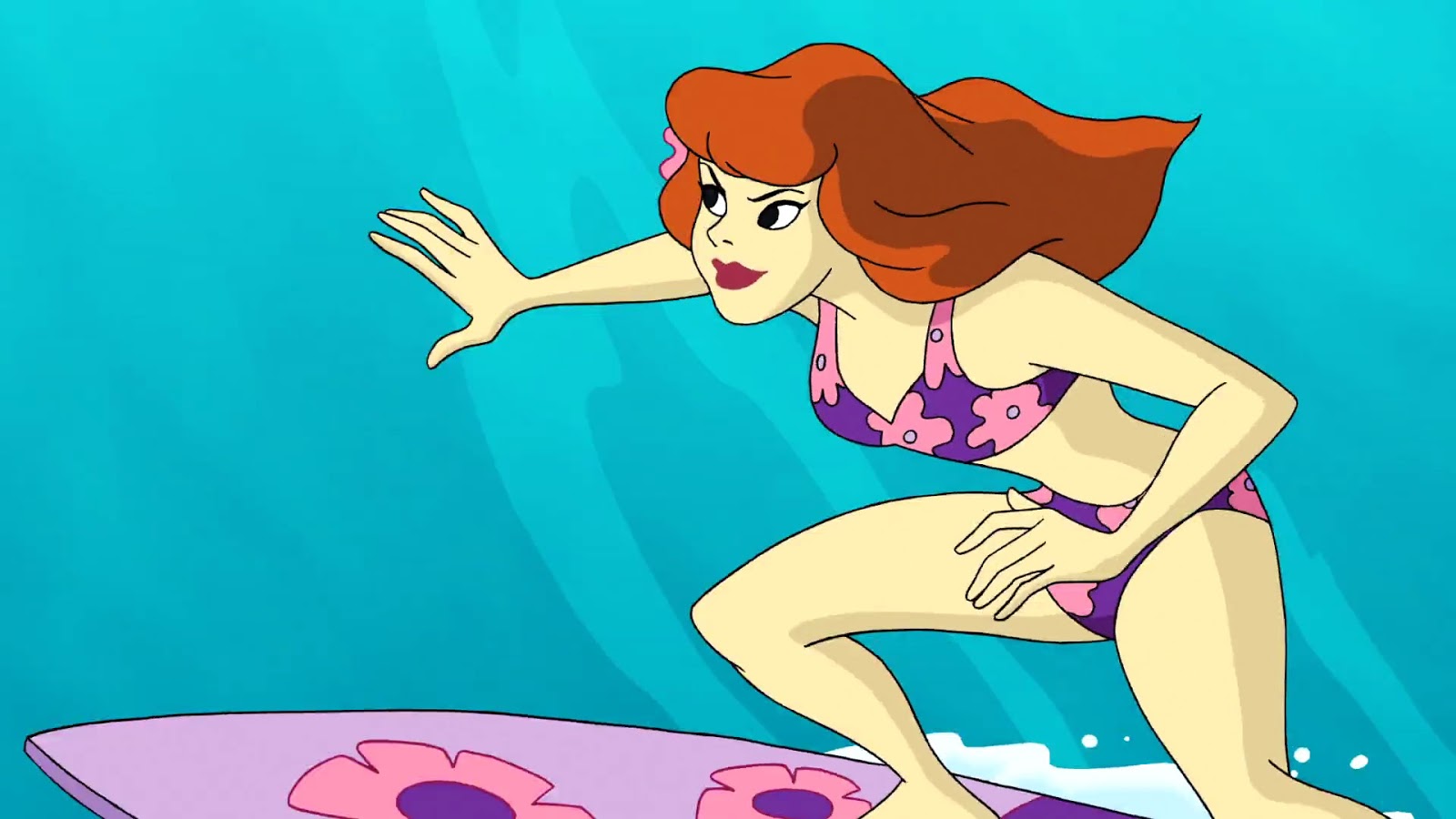 aloha Scooby doo screencaps: daphne blake she wearing swimwear so pretty an...