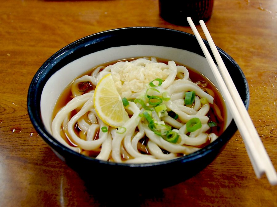El Mundo en mil recetas Japón. Mininabeyaki Udon y Témpura.
