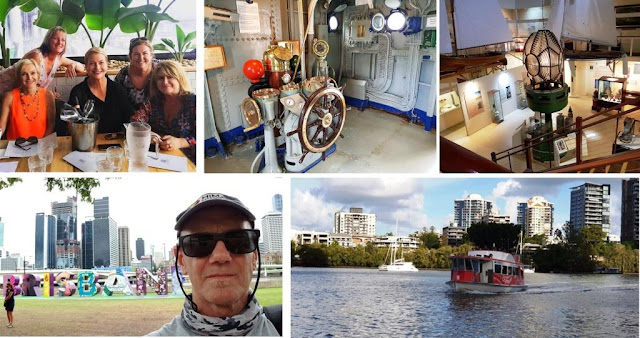 Catching up with the Qld Bloggers, checking out the Maritime Museum and riding the City Hopper Ferry. Catching up with the Qld Bloggers, checking out the Maritime Museum and riding the City Hopper Ferry.