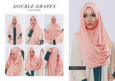 10+ Cara Pakai Tudung Shawl Terkini Yang Mudah 10+ Cara Pakai Tudung Shawl Terkini Yang Mudah