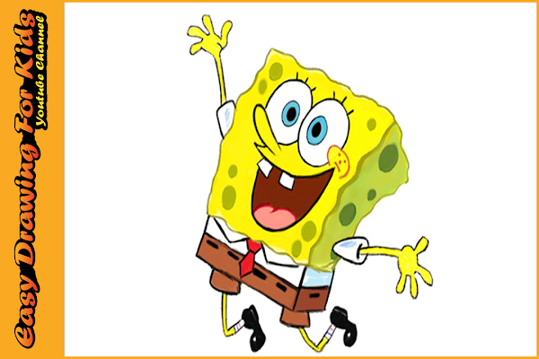 How to Draw Spongebob Squarepants Step by Step | Drawing Course for ...