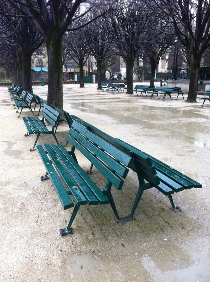Bancs - Square Jean XXIII - Paris - collection no. 09 by linenlavenderlife.com -  http://www.pinterest.com/linenlavender/ll-collection-no-09/