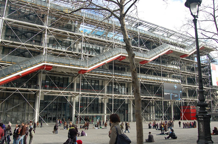 Le Centre Pompidou (Beaubourg)