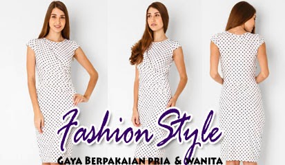 Model Midi Dress Antonia Polkadot Midi Dress by MINEOLA Harga Mini Dan Midi Dress Wanita Terbaru 2015