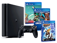 Playstation 4 Playstation 4 PS4 Slim 1To PACK FAMILLE plus 5 jeux