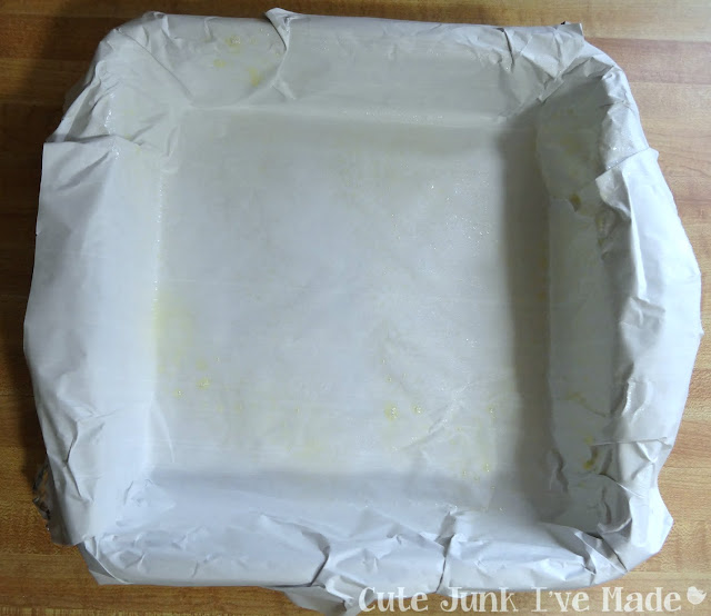 Birthday Cake Marshmallows - Greased pan