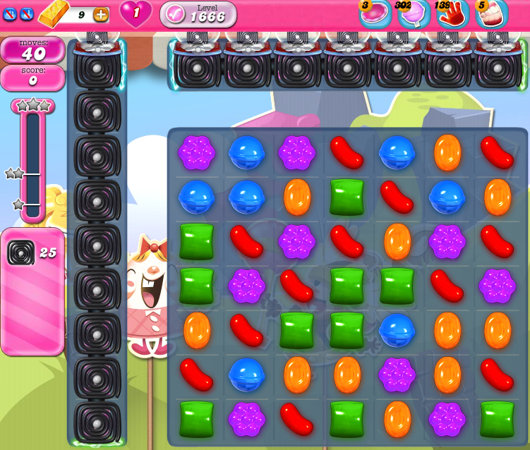 Candy Crush Saga 1666 Candy Crush Saga 1666