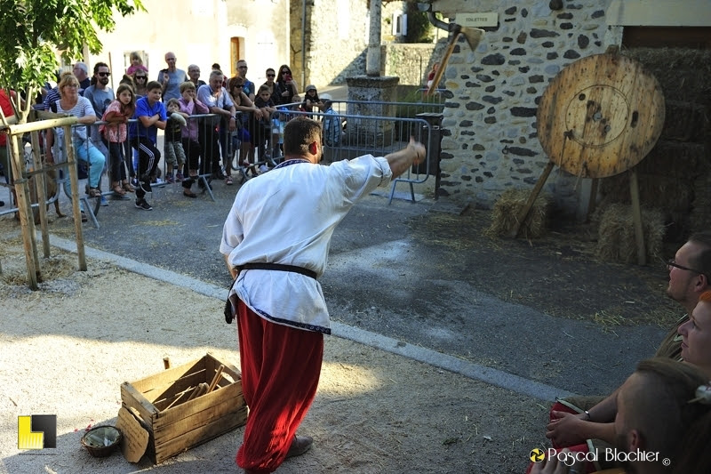 lancé de hache photo Pascal Blachier