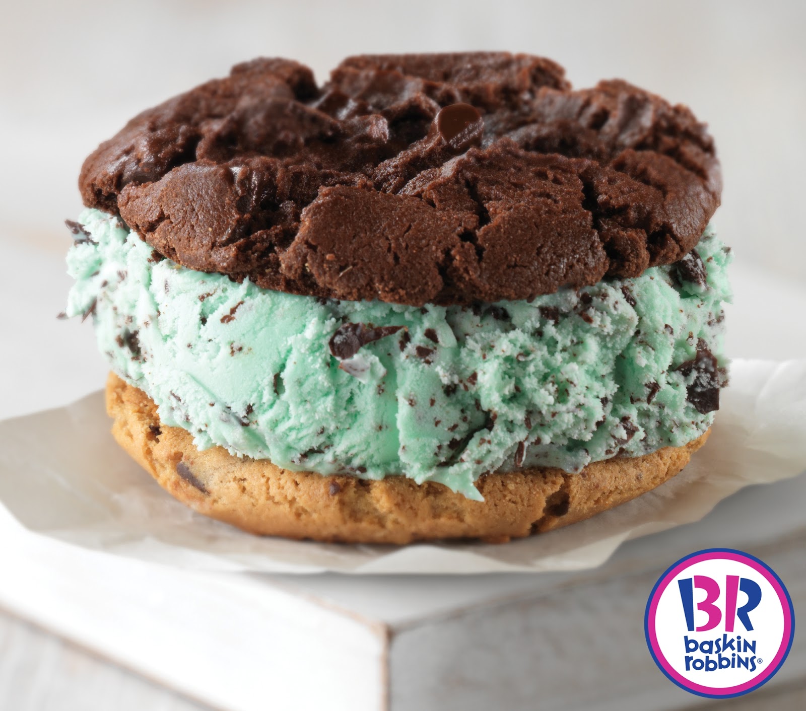 BaskinRobbins' Warm Cookie Ice Cream Sandwich EDnything
