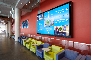 Lobby with Flat Screen TV's Lobby with Flat Screen TV's