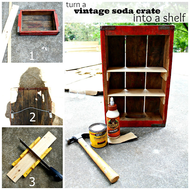 vintage soda crate project