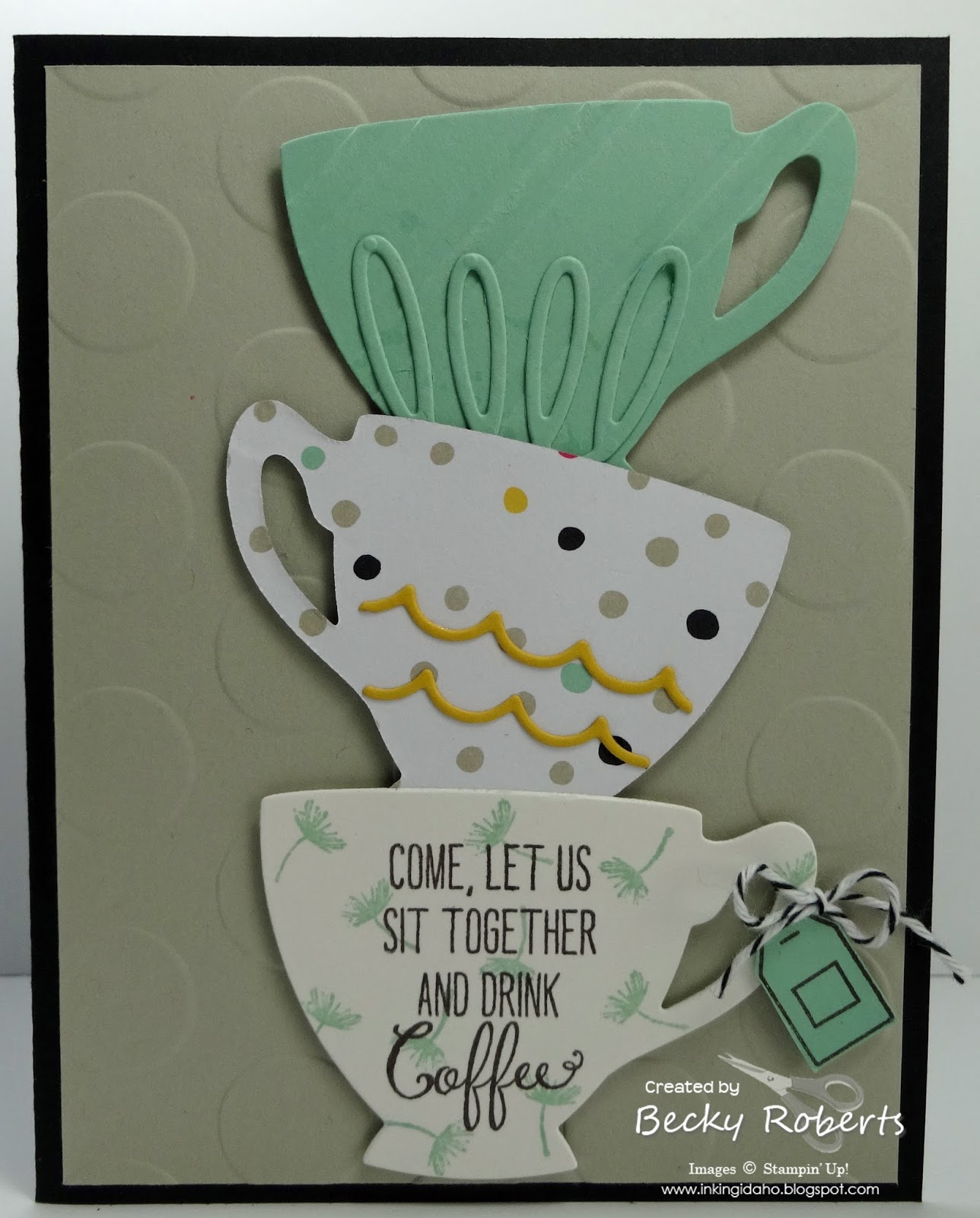 Inking Idaho Cups & Kettle Cards
