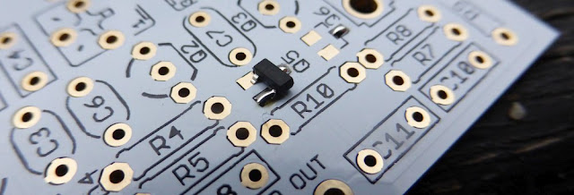 How to solder SMD JFET transistors