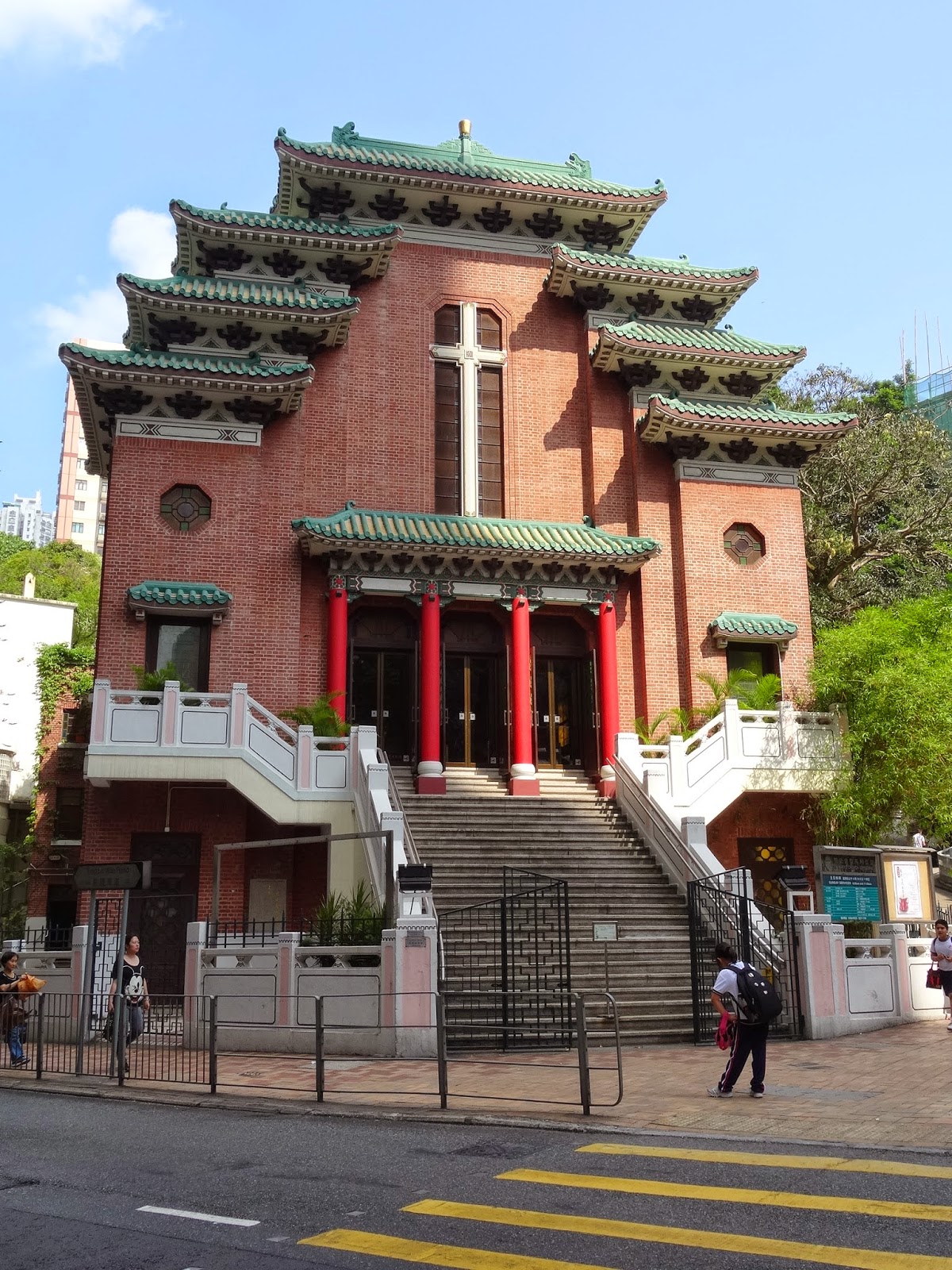 WEBS OF SIGNIFICANCE A "Chinese Renaissance" style church in Hong Kong